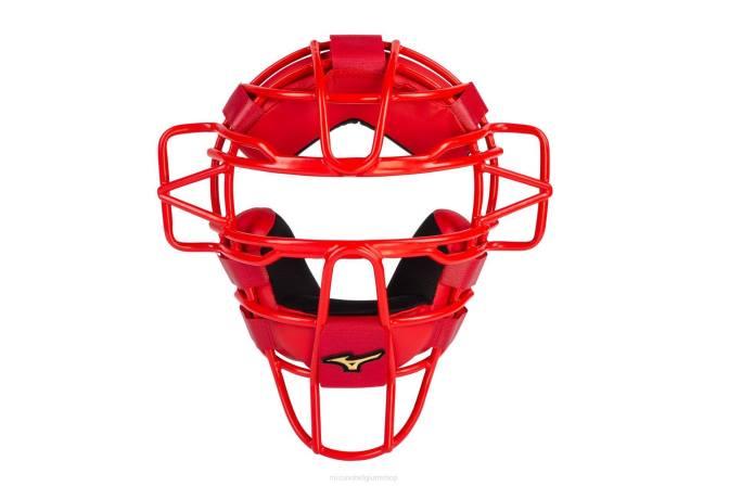 Mizuno samurai baseball catcher's masker uniseks accessoires rood(1010) VZJP698
