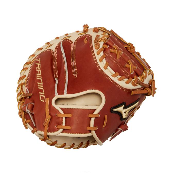 Mizuno pro select honkbal trainingshandschoen 31" uniseks accessoires bruin (rg80) VZJP749
