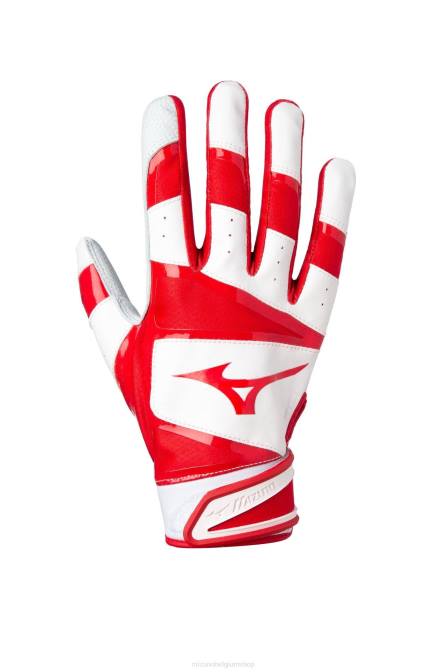 Mizuno B-303 honkbal slaghandschoen jeugd accessoires rood(1010) VZJP612
