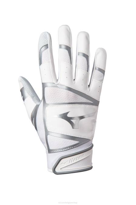 Mizuno B-303 honkbal slaghandschoen jeugd accessoires wit(0000) VZJP610