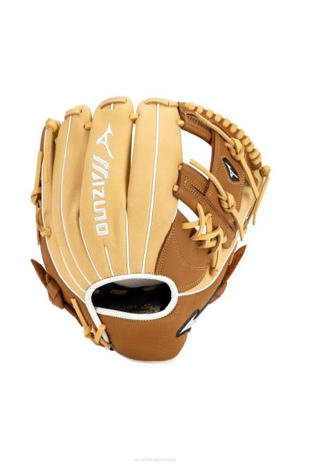 Mizuno franchise serie infield honkbalhandschoen 11,5" uniseks accessoires tan-bruin (r878) VZJP742