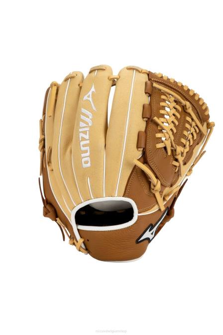Mizuno franchise serie pitcher/outfield honkbalhandschoen 12" uniseks accessoires lichtbruin(r878) VZJP688