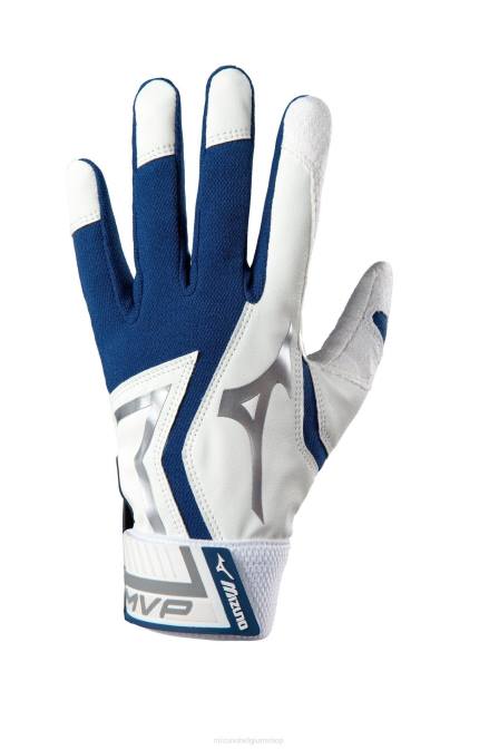 Mizuno mvp honkbal slaghandschoen jeugd accessoires marine (5151) VZJP1048