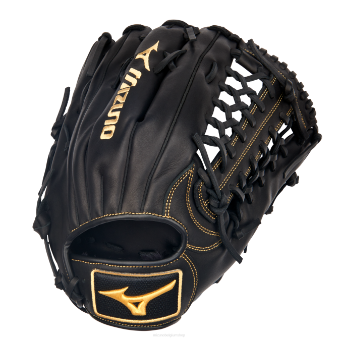 Mizuno mvp prime outfield honkbalhandschoen 12.75" uniseks accessoires zwart-amandel(r902) VZJP588