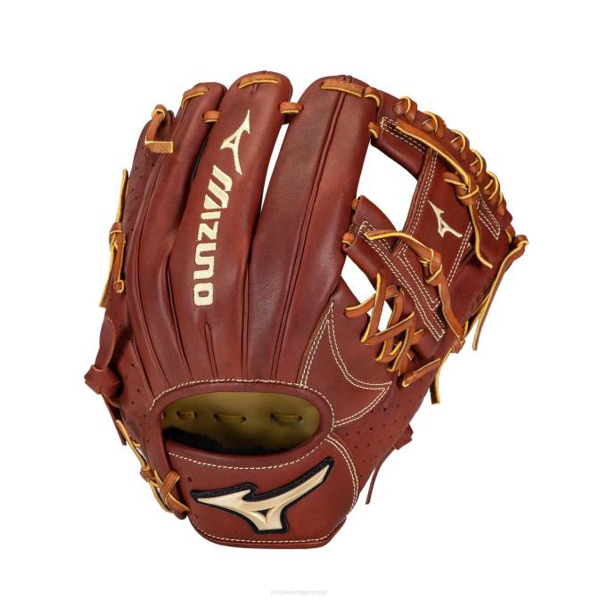 Mizuno prime elite infield honkbalhandschoen 11,5" uniseks accessoires mahonie (rg19) VZJP975