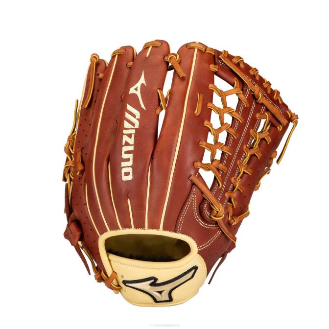 Mizuno prime elite outfield honkbalhandschoen 12.75" uniseks accessoires mahonie-bruin(r198) VZJP747