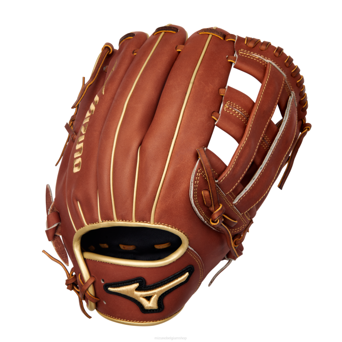 Mizuno pro select infield honkbalhandschoen 11,75"-diepe zak uniseks accessoires bruin (rg80) VZJP573