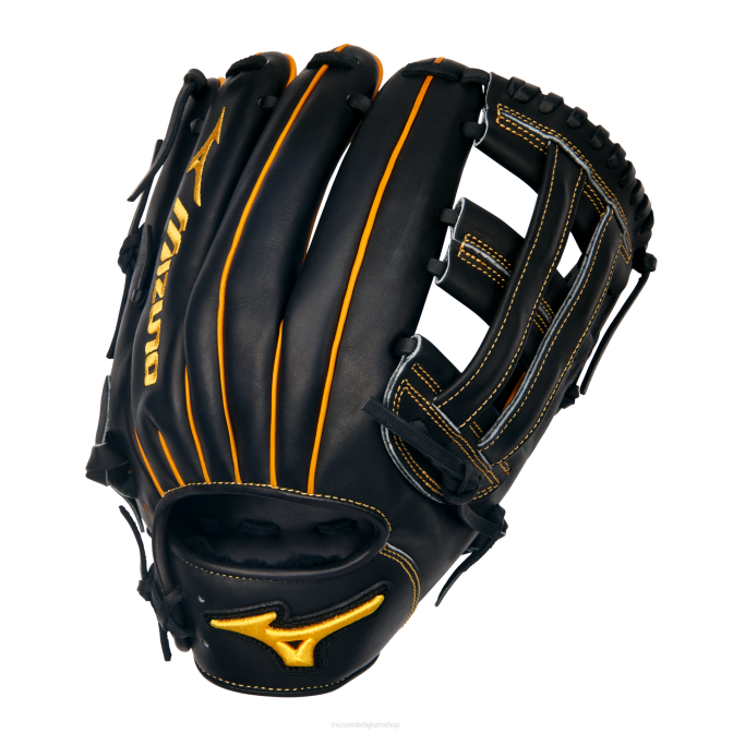 Mizuno pro select pitcher honkbalhandschoen 30 cm diepe zak uniseks accessoires zwartbruin (r980) VZJP599