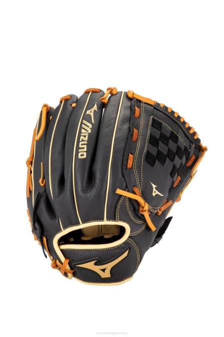 Mizuno prospect select series pitcher/outfield honkbalhandschoen 12" uniseks accessoires zwartbruin(r980) VZJP586