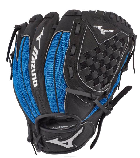 Mizuno prospect serie powerclose honkbalhandschoen 10.5" uniseks accessoires zwart-koninklijk(f952) VZJP876