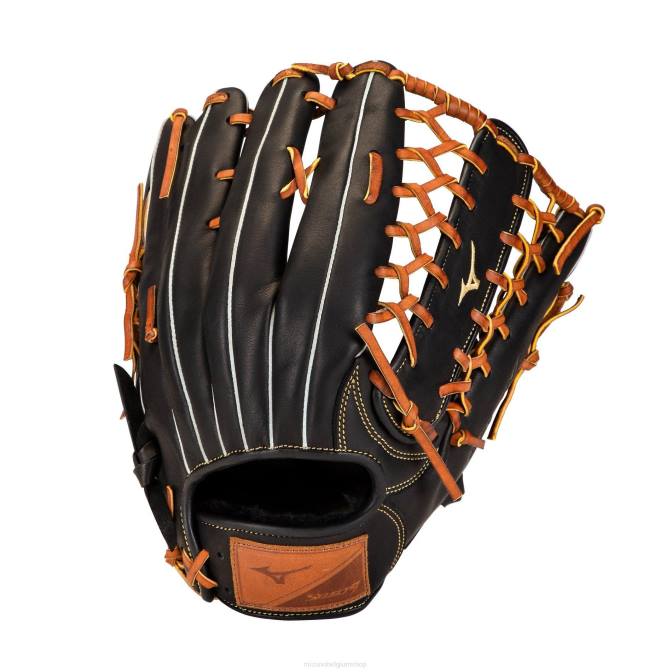 Mizuno selecteer 9 outfield honkbalhandschoen 12,5" uniseks accessoires zwartbruin(r980) VZJP979
