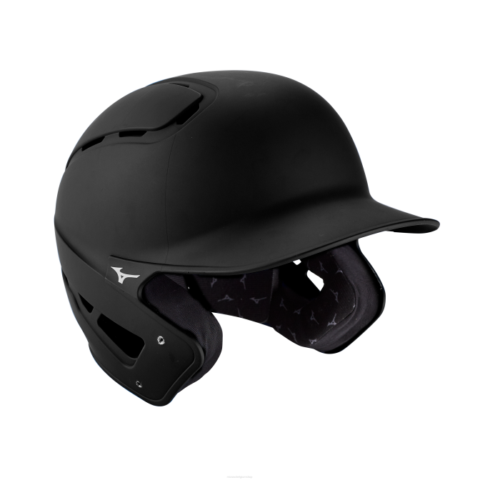 Mizuno b6 getailleerde honkbal slaghelm uniseks accessoires zwart(9090) VZJP848