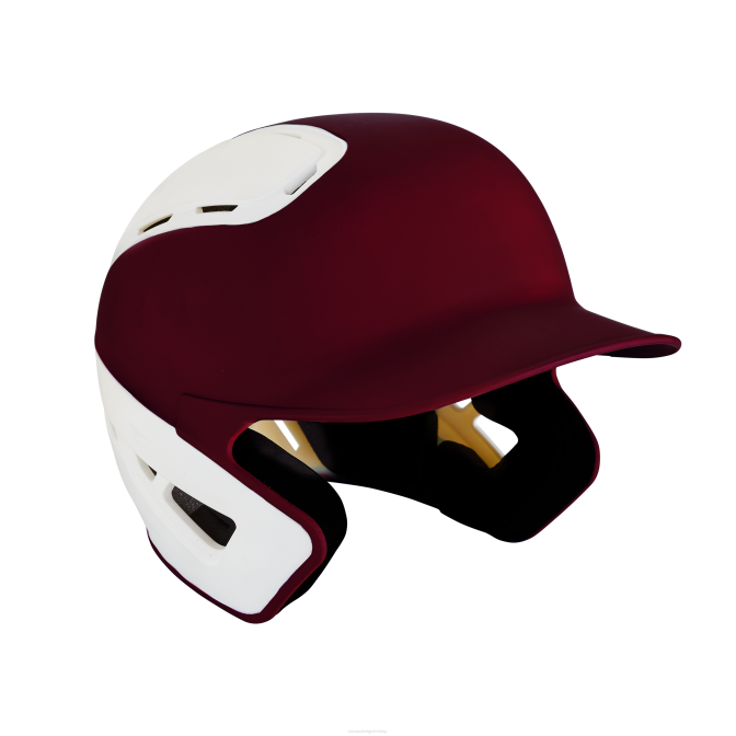 Mizuno b6 slaghelm voor honkbal uniseks accessoires kardinaal-wit(1200) VZJP805
