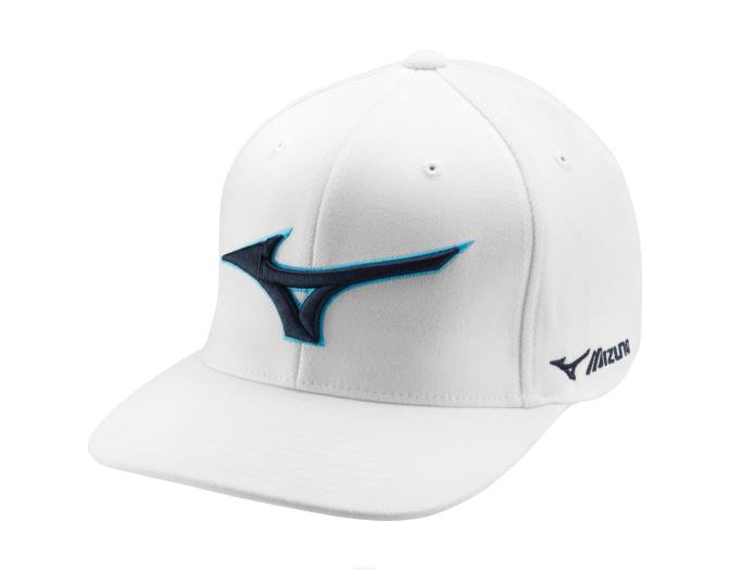 Mizuno diamanten snapback hoed uniseks accessoires wit(0000) VZJP1122
