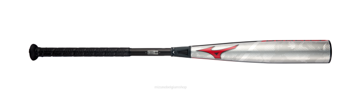 Mizuno dualiteit hybride bbcor honkbalknuppel (-3) uniseks accessoires grijs-rood(9110) VZJP547