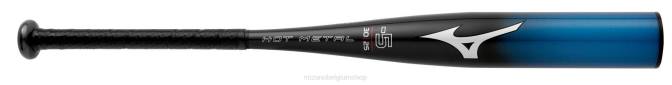 Mizuno hot metal-big barrel usssa honkbalknuppel (-5) jeugd accessoires blauw-zwart(5090) VZJP657