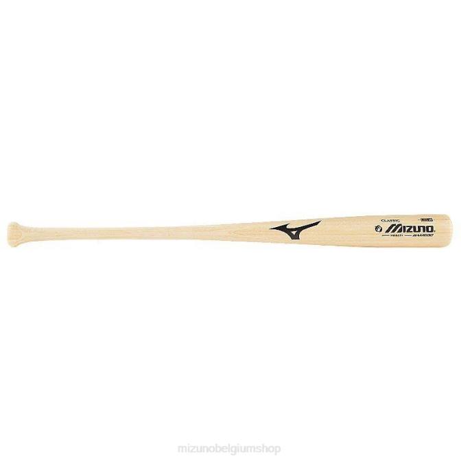 Mizuno mzb 271 bamboe klassieke houten honkbalknuppel uniseks accessoires matnatuurlijk(0404) VZJP881