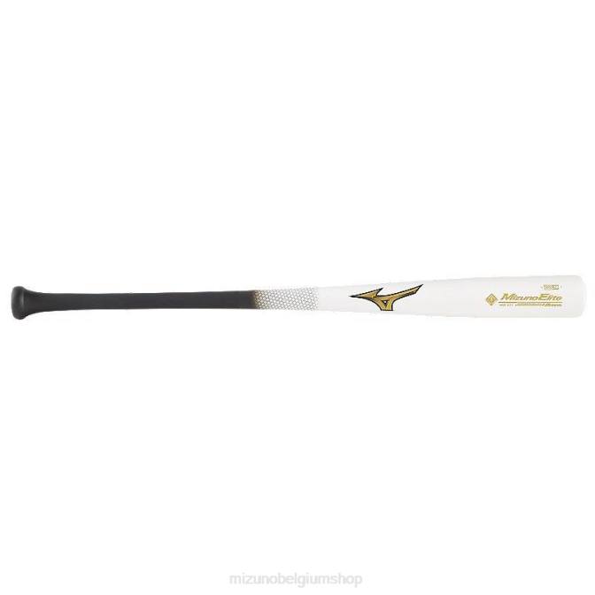 Mizuno mze 271 bamboe elite houten honkbalknuppel uniseks accessoires wit-zwart(0090) VZJP990