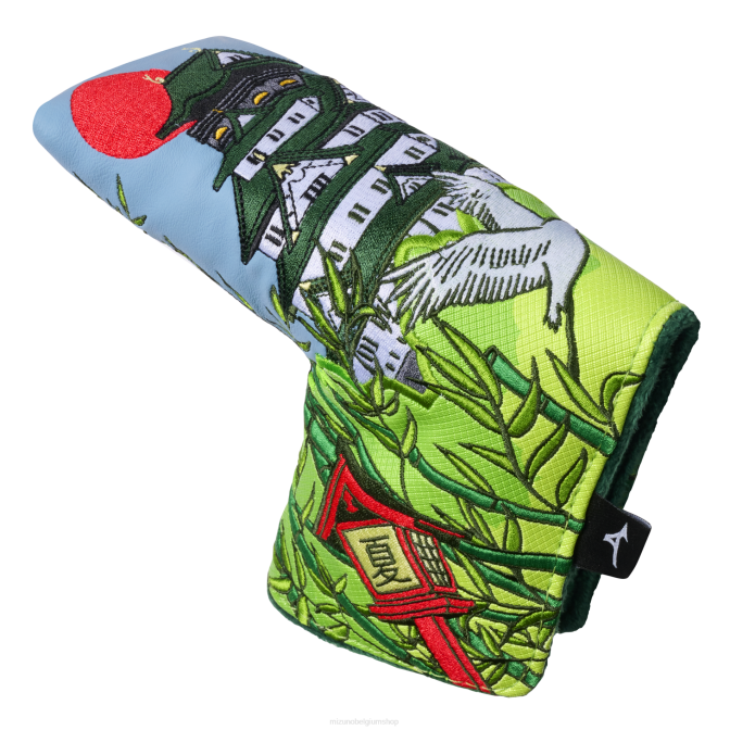 Mizuno zomerzonnewende blade putter headcover uniseks accessoires groen(4040) VZJP397
