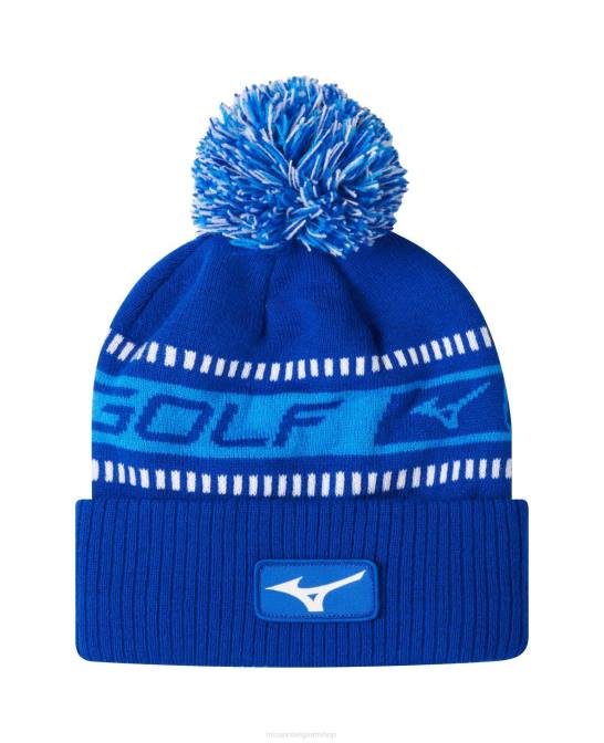 Mizuno tour gebreide wintermuts met pom uniseks accessoires personeel(5959) VZJP449