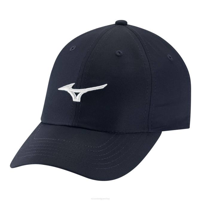Mizuno tour verstelbare lichtgewicht golfhoed uniseks accessoires marine-wit(5100) VZJP437