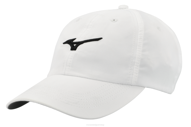 Mizuno tour verstelbare lichtgewicht golfhoed uniseks accessoires wit-zwart(0090) VZJP434