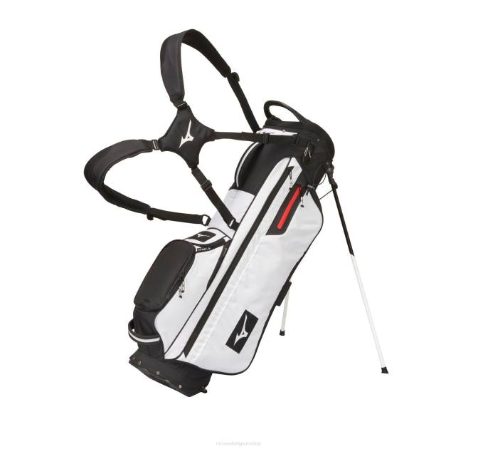 Mizuno br-d3 standbag uniseks accessoires wit-zwart(0090) VZJP462
