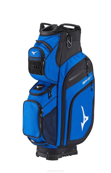 Mizuno br-d4c cartbag uniseks accessoires nautischblauw(nbnb) VZJP477
