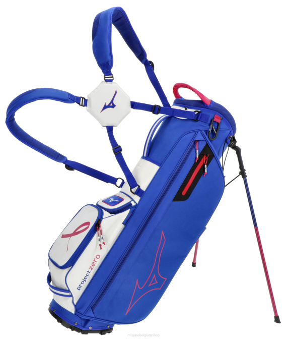 Mizuno project zero br-d3 golftas uniseks accessoires blauw-roze(5013) VZJP487