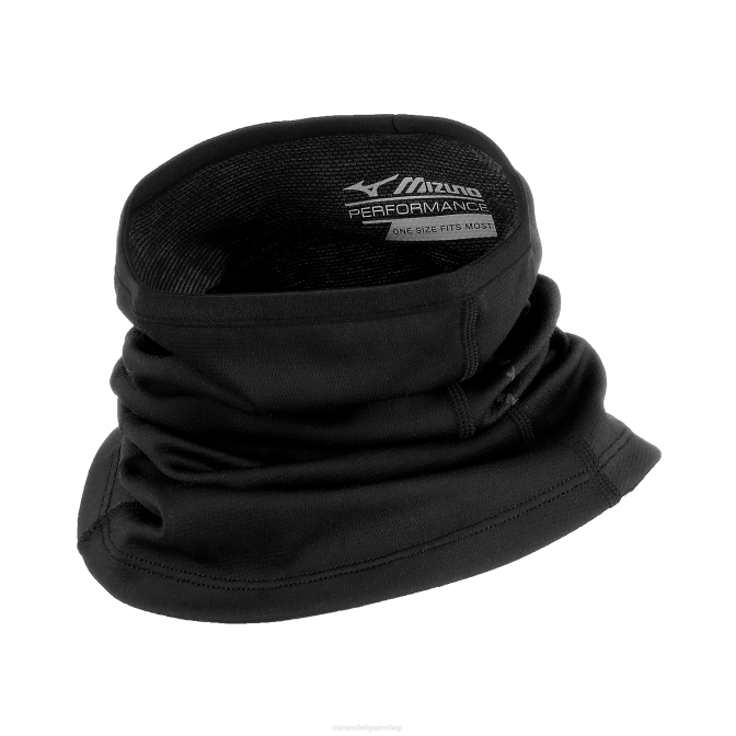 Mizuno adem thermo nekwarmer uniseks accessoires zwart(9090) VZJP376