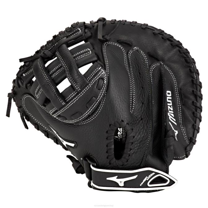 Mizuno prospect serie fastpitch catcherhandschoen 32,5" jeugd accessoires zwart(fr90) VZJP1870