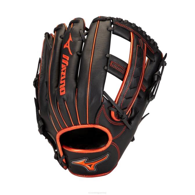 Mizuno mvp prime se slowpitch softbalhandschoen 12,5" uniseks accessoires zwart-rood(f901) VZJP1765