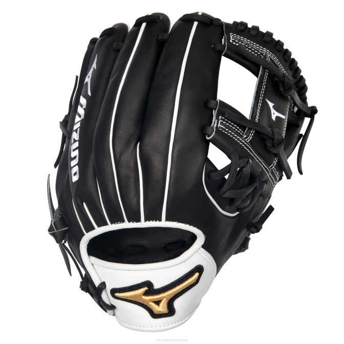 Mizuno pro select fastpitch softbalhandschoen 11.5" uniseks accessoires zwart (rg90) VZJP1660