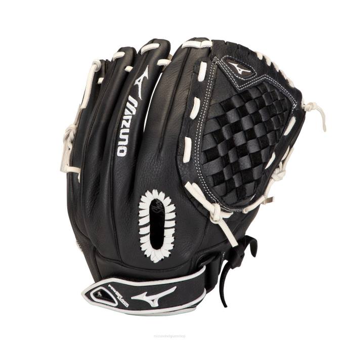 Mizuno prospect select fastpitch softbalhandschoen 12" uniseks accessoires zwart(rg90) VZJP1722