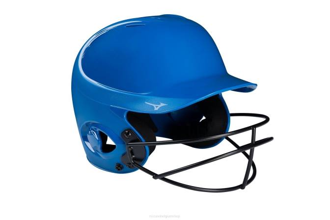 Mizuno MVP-serie solide slaghelm met fastpitch softbalmasker uniseks accessoires koninklijk(5252) VZJP1715