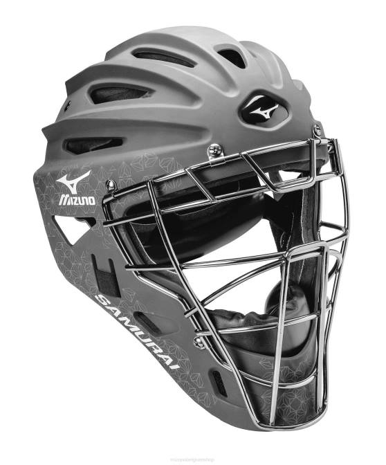 Mizuno samurai fastpitch softbalvangerhelm-g4 vrouwen accessoires grijs(9191) VZJP1863
