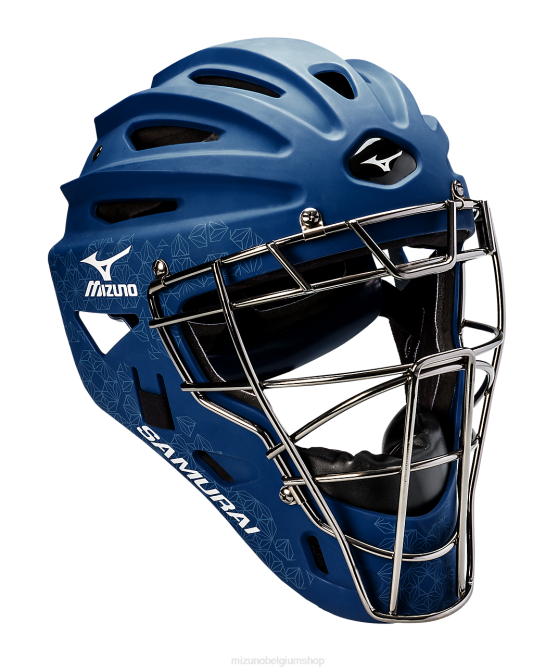 Mizuno samurai fastpitch softbalvangerhelm-g4 vrouwen accessoires marine (5151) VZJP1860