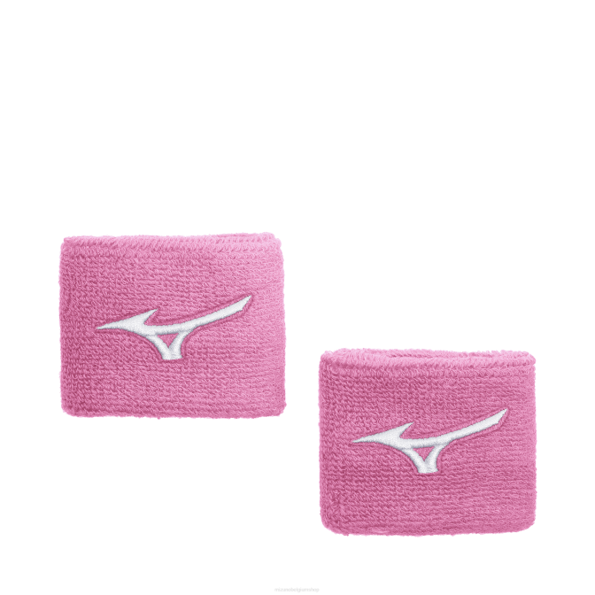 Mizuno 2 inch polsbandjes g2 uniseks accessoires roze(1313) VZJP766