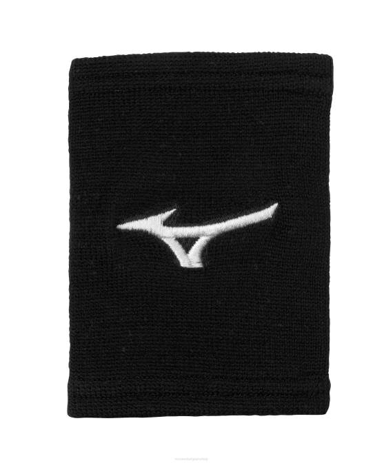 Mizuno 5 inch polsbandjes g2 uniseks accessoires zwart(9090) VZJP1144
