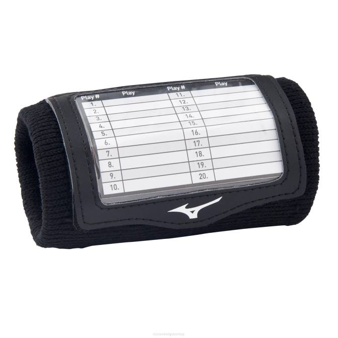 Mizuno polsbandje afspelen uniseks accessoires zwart(9090) VZJP546