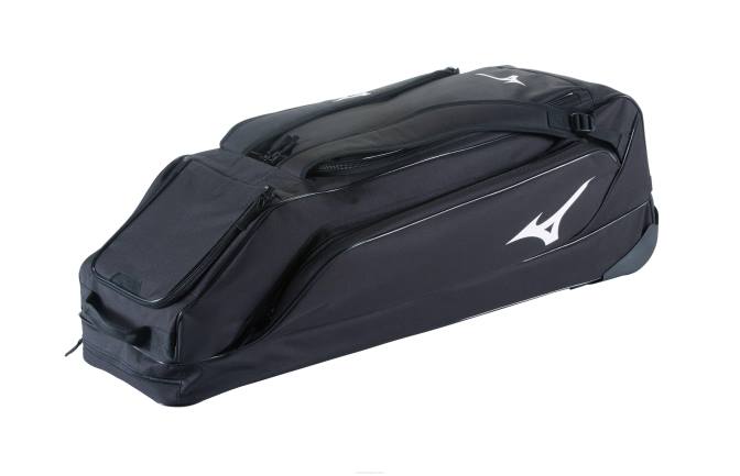 Mizuno klassieke wieltas g2 uniseks accessoires zwart(9090) VZJP841