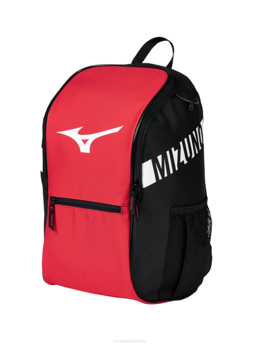 Mizuno toekomstige rugzak jeugd accessoires rood-zwart(1090) VZJP631