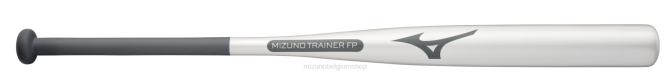 Mizuno bamboe elite fastpitch gewogen trainingsbat uniseks accessoires wit-grijs(0091) VZJP1690