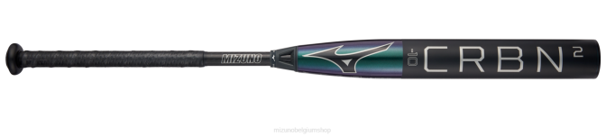 Mizuno crbn2-fastpitch softbalknuppel (-10) uniseks accessoires zwart(9090) VZJP1641