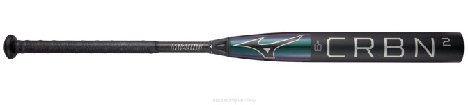 Mizuno crbn2-fastpitch softbalknuppel (-9) uniseks accessoires zwart(9090) VZJP1639
