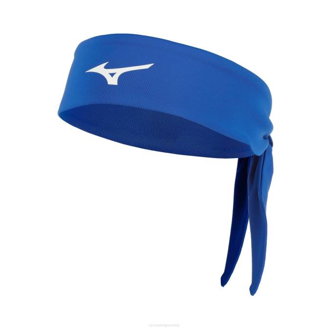 Mizuno geknoopte hoofdband uniseks accessoires koninklijk(5252) VZJP2611