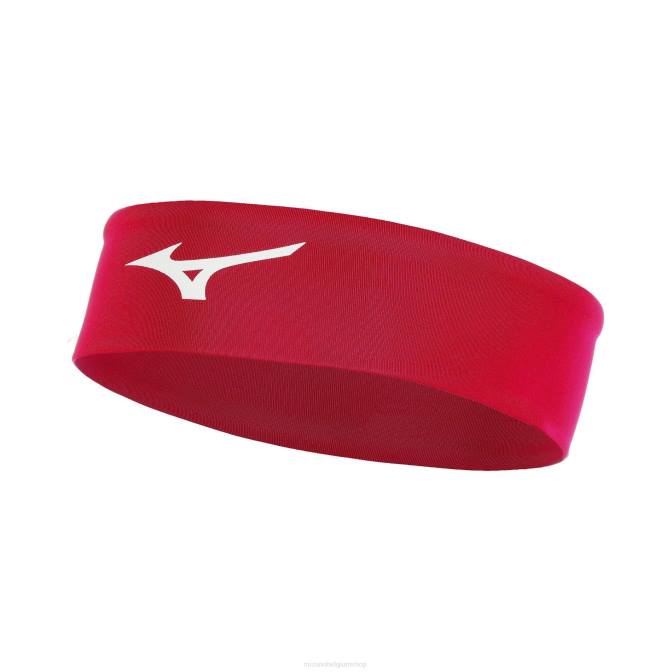 Mizuno speler hoofdband uniseks accessoires rood(1010) VZJP2613