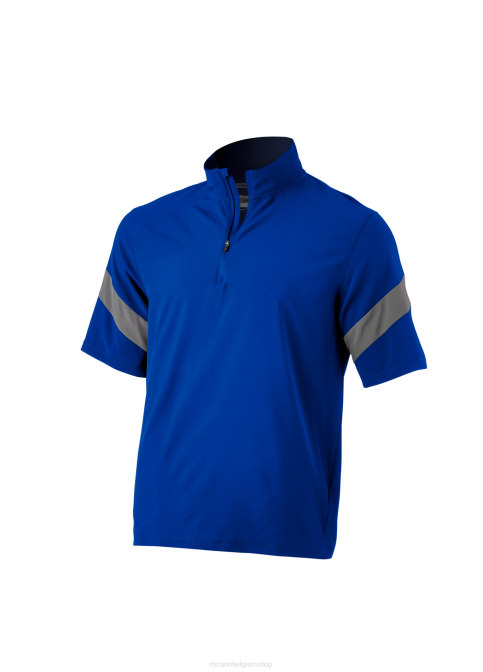 Mizuno slagjack met korte mouwen Heren kleding koningsschaduw(529i) VZJP1346