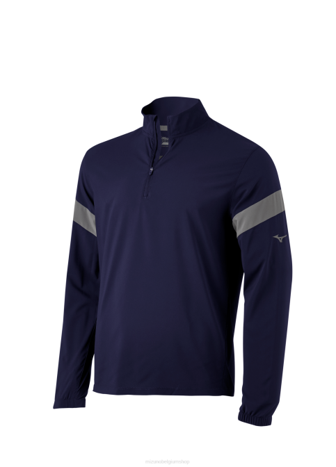 Mizuno slagjack met lange mouwen Heren kleding marine-schaduw(519i) VZJP1318