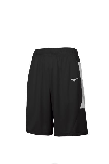 Mizuno aeroliet kort jeugd kleding zwart-houtskool(9092) VZJP1573
